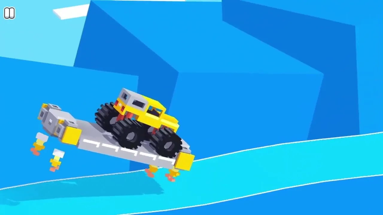 Drive Mad Level 135 Flying Carpet : Walkthrough & Full Solution